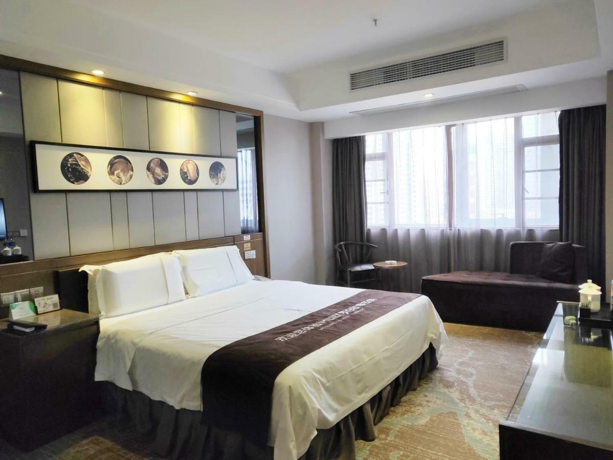 Lnsail Hotel Shenzhen Luohu Port Railway Station Dış mekan fotoğraf